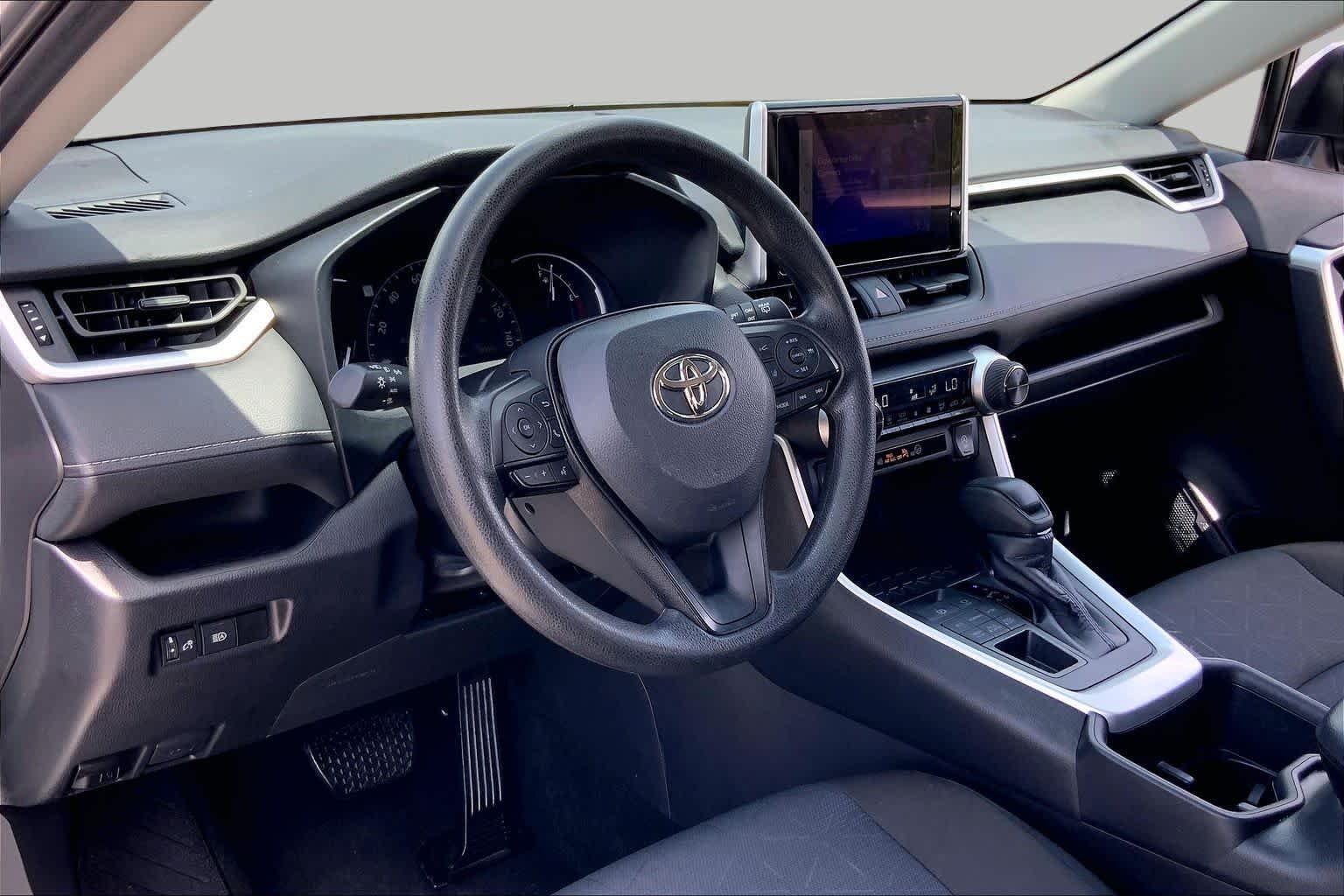2025 Toyota RAV4 XLE Silver Sky Metallic at Group 1 Toyota Southwest