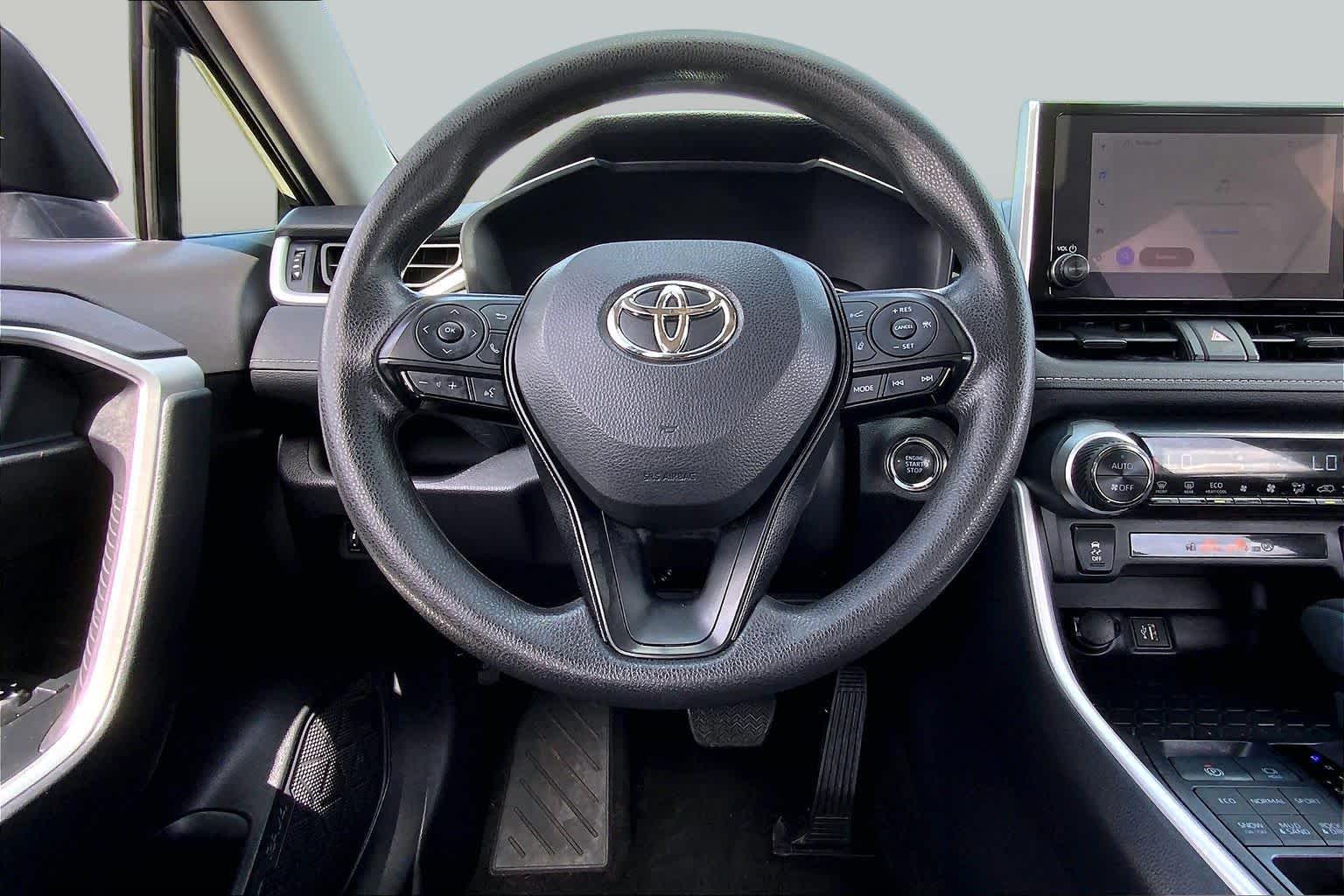 2025 Toyota RAV4 XLE Midnight Black Metallic at Group 1 Toyota Southwest