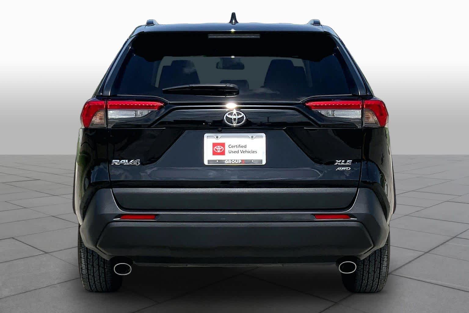 2025 Toyota RAV4 XLE Midnight Black Metallic at Group 1 Toyota Southwest