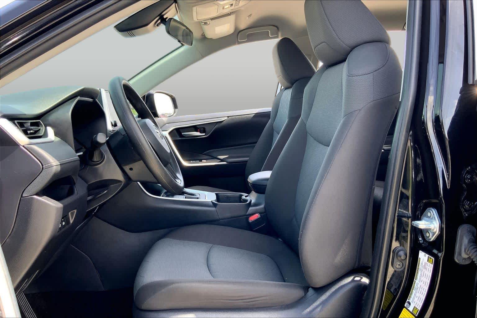 2025 Toyota RAV4 XLE Midnight Black Metallic at Group 1 Toyota Southwest