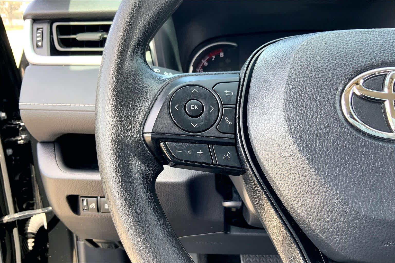 2025 Toyota RAV4 XLE Midnight Black Metallic at Group 1 Toyota Southwest