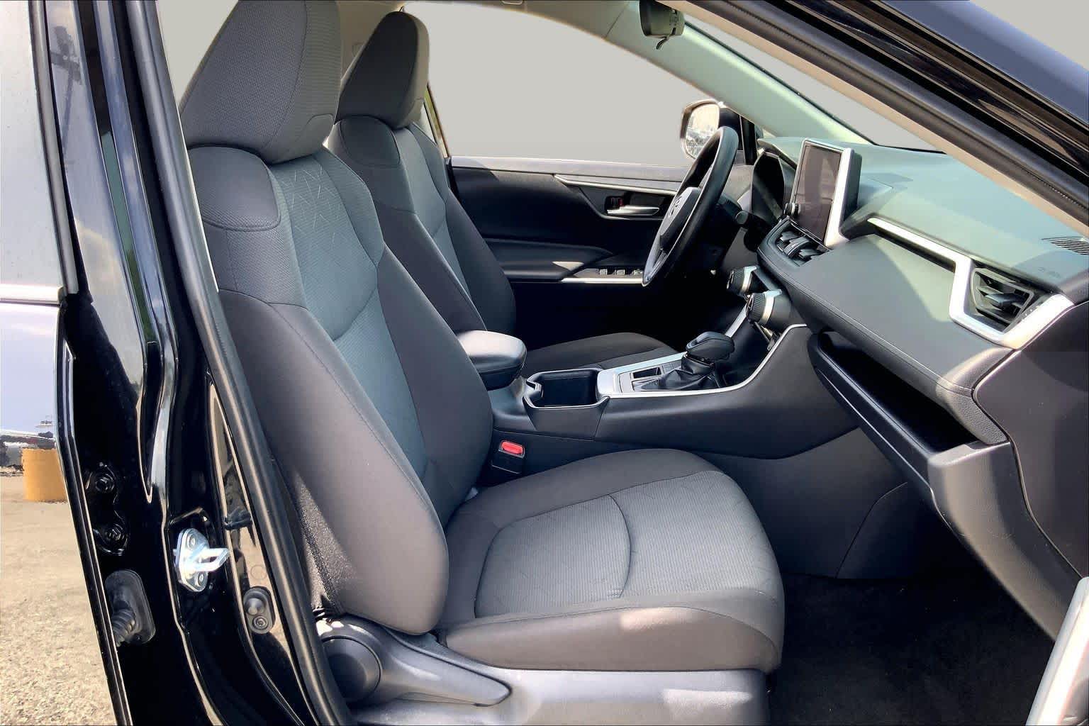2025 Toyota RAV4 XLE Midnight Black Metallic at Group 1 Toyota Southwest