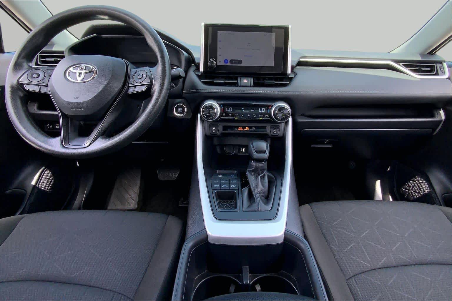 2025 Toyota RAV4 XLE Midnight Black Metallic at Group 1 Toyota Southwest