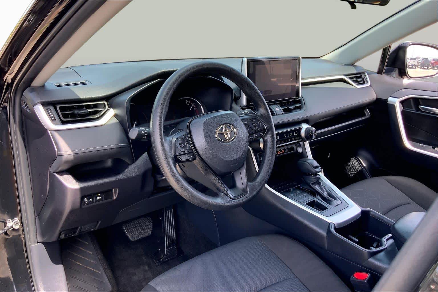 2025 Toyota RAV4 XLE Midnight Black Metallic at Group 1 Toyota Southwest