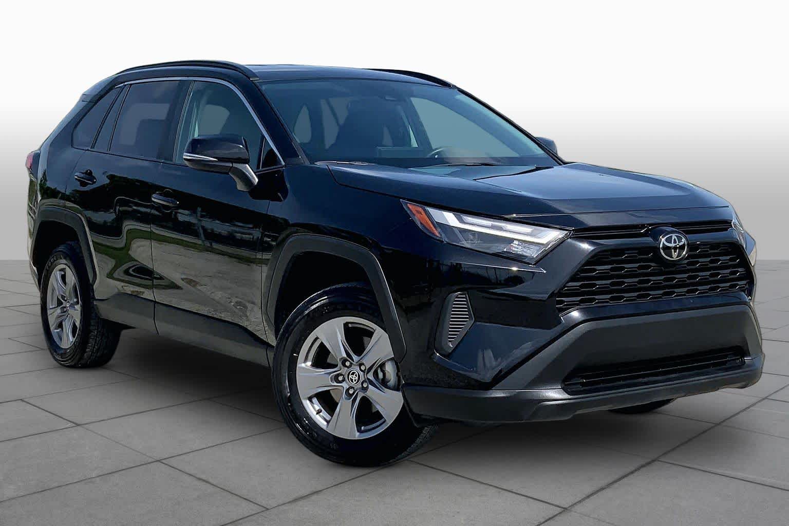 2025 Toyota RAV4 XLE Midnight Black Metallic at Group 1 Toyota Southwest