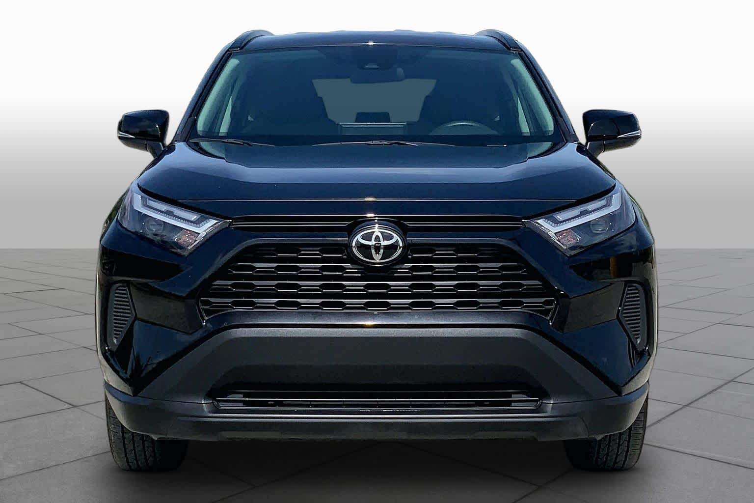 2025 Toyota RAV4 XLE Midnight Black Metallic at Group 1 Toyota Southwest