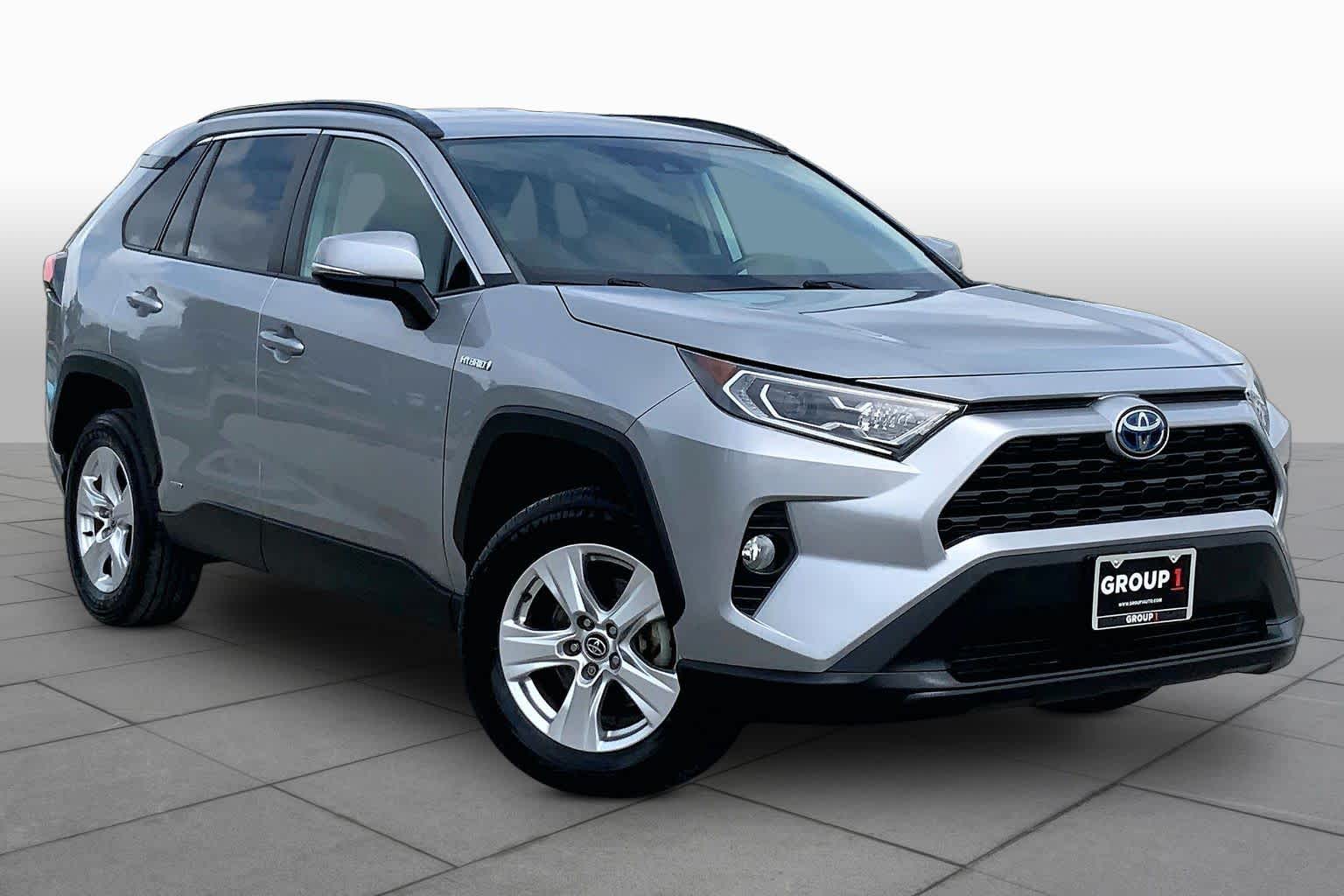 2020 Toyota RAV4 Hybrid XLE Silver Sky Metallic at Westside Kia