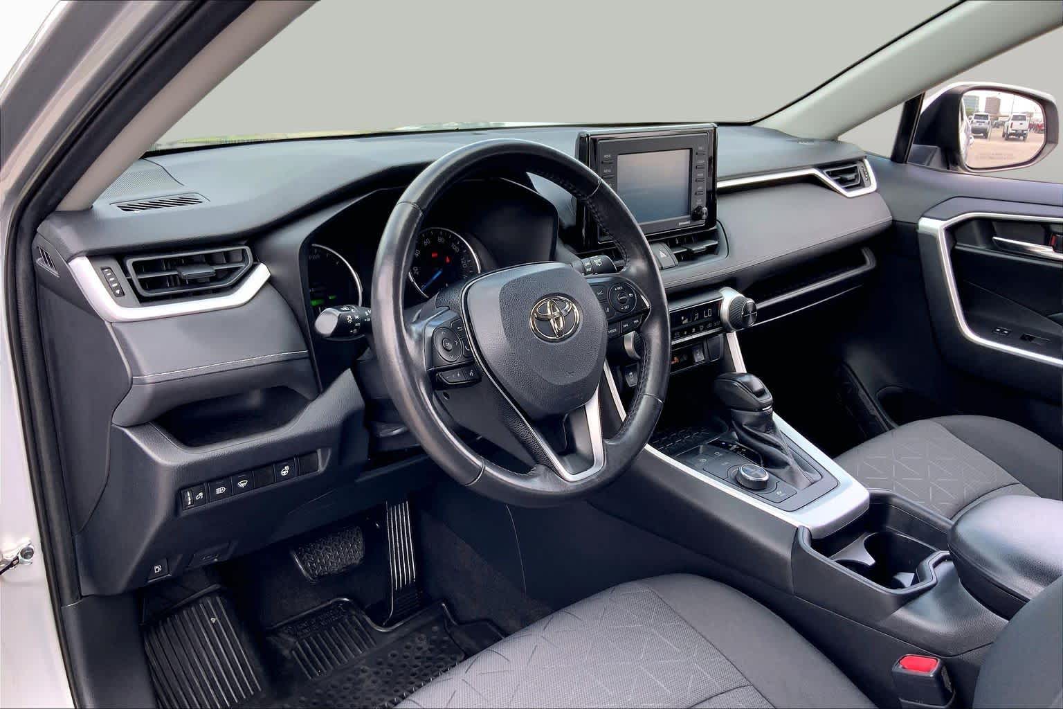 2020 Toyota RAV4 Hybrid XLE Silver Sky Metallic at Westside Kia