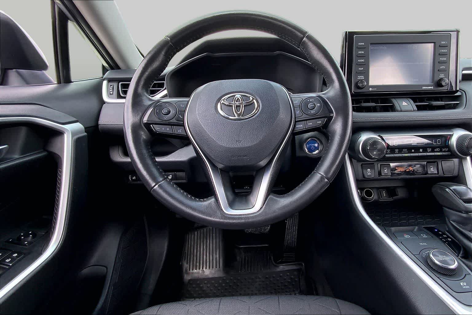 2020 Toyota RAV4 Hybrid XLE Silver Sky Metallic at AutoNation Toyota Gulf Fwy