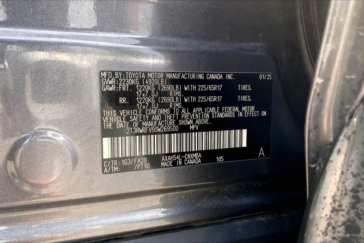 2025 Toyota RAV4 Hybrid XLE Magnetic Gray Metallic at Group 1 Toyota Southwest