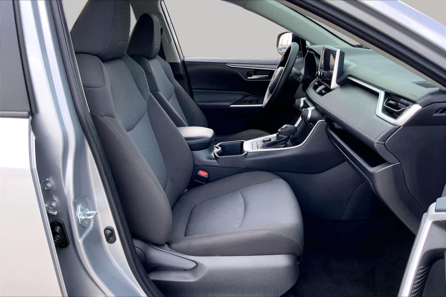 2025 Toyota RAV4 Hybrid XLE Silver Sky Metallic at Group 1 Toyota Southwest