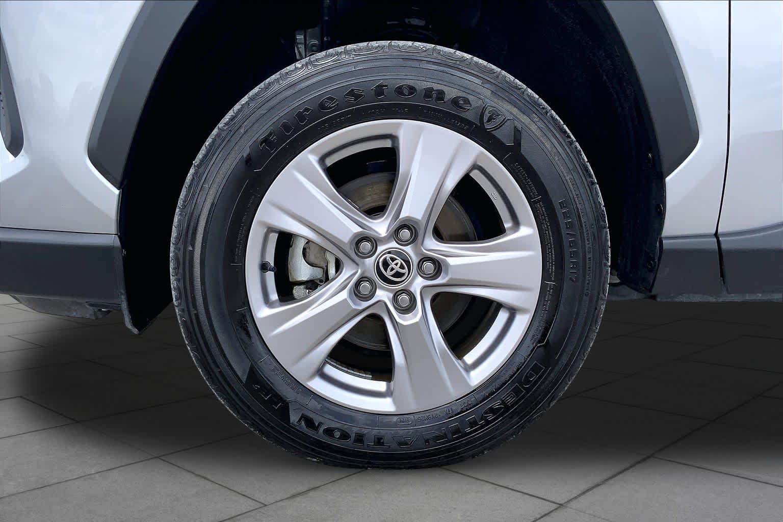 2025 Toyota RAV4 Hybrid XLE Silver Sky Metallic at Group 1 Toyota Southwest