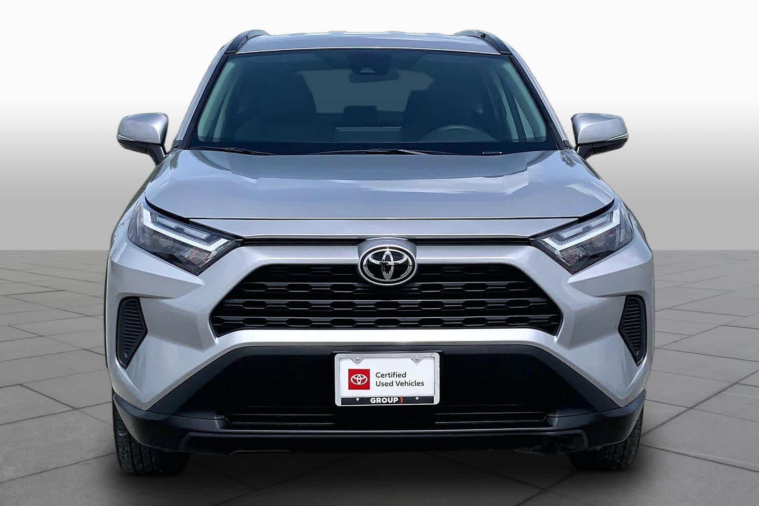 2025 Toyota RAV4 Hybrid XLE Silver Sky Metallic at Group 1 Toyota Southwest