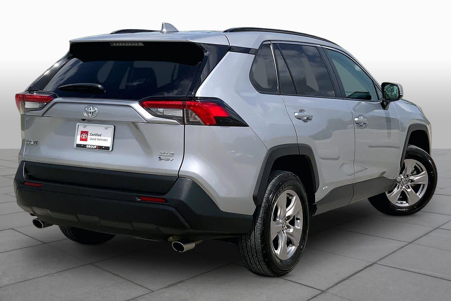 2025 Toyota RAV4 Hybrid XLE Silver Sky Metallic at Group 1 Toyota Southwest