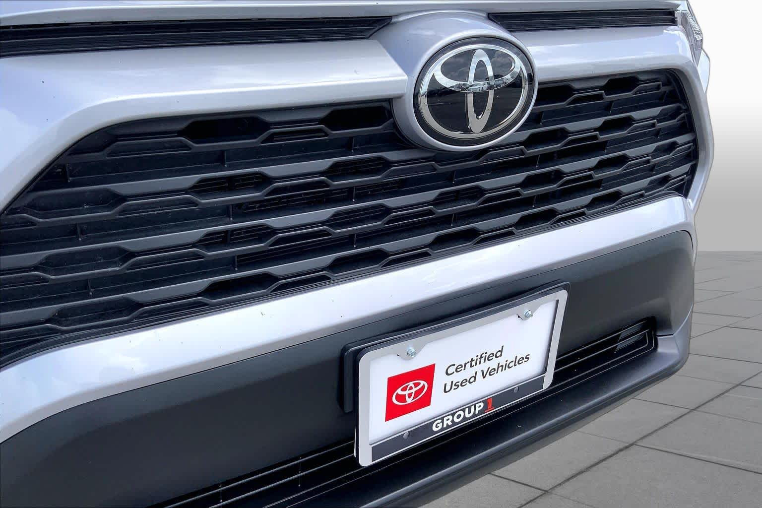 2025 Toyota RAV4 Hybrid XLE Silver Sky Metallic at Group 1 Toyota Southwest