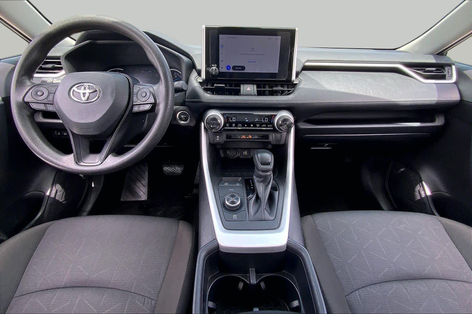 2025 Toyota RAV4 Hybrid XLE Silver Sky Metallic at Group 1 Toyota Southwest