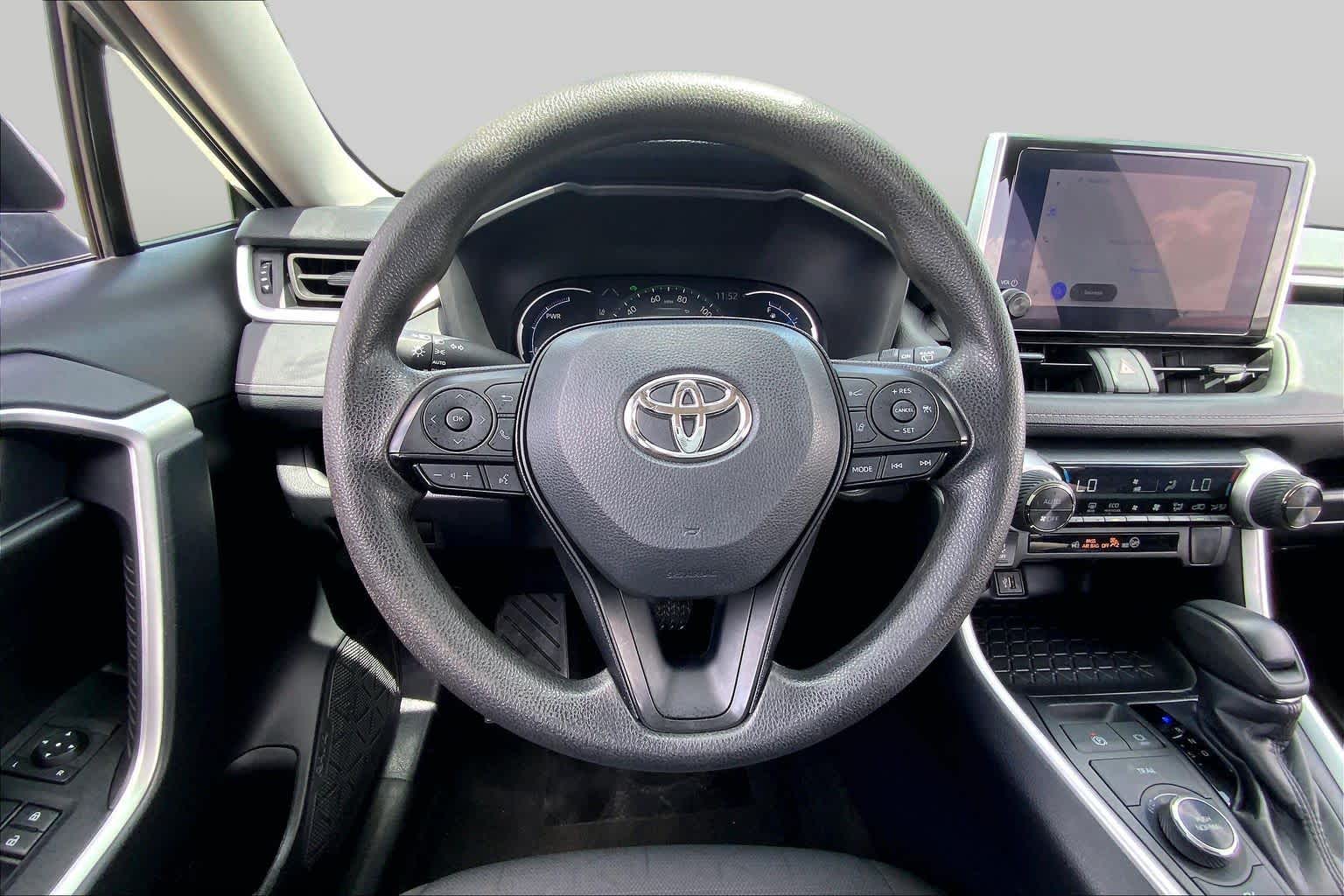 2025 Toyota RAV4 Hybrid XLE Silver Sky Metallic at Group 1 Toyota Southwest