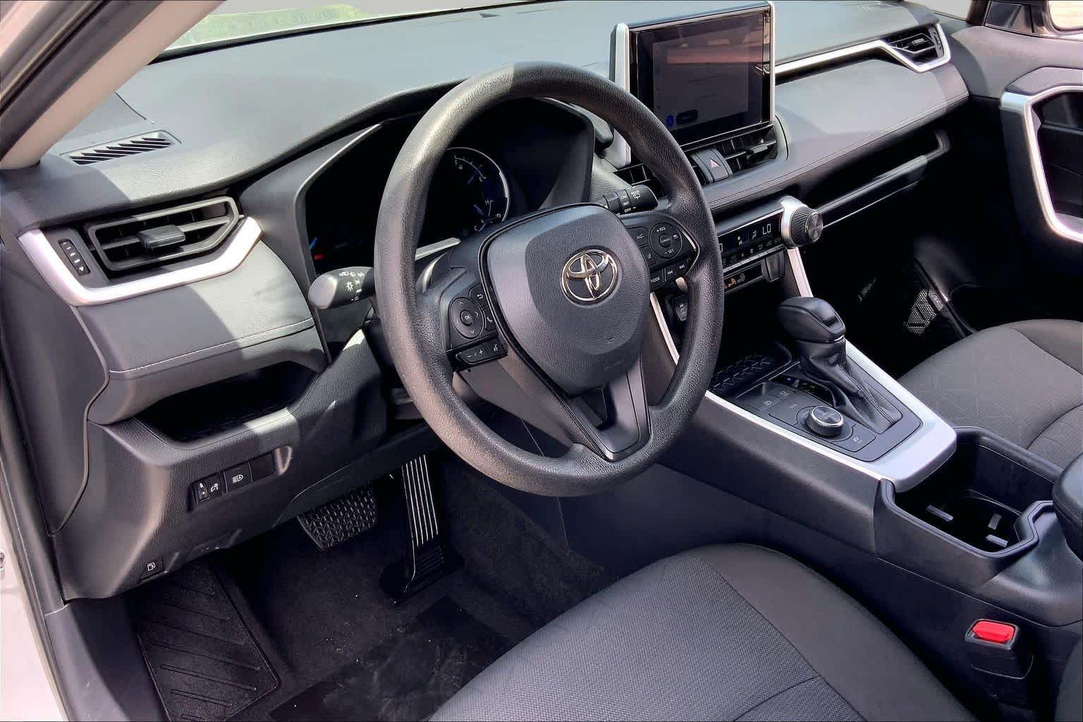 2025 Toyota RAV4 Hybrid XLE Silver Sky Metallic at Group 1 Toyota Southwest
