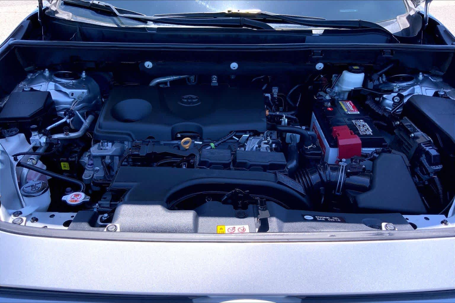 2021 Toyota RAV4 XLE Silver Sky Metallic at Group 1 Toyota Southwest
