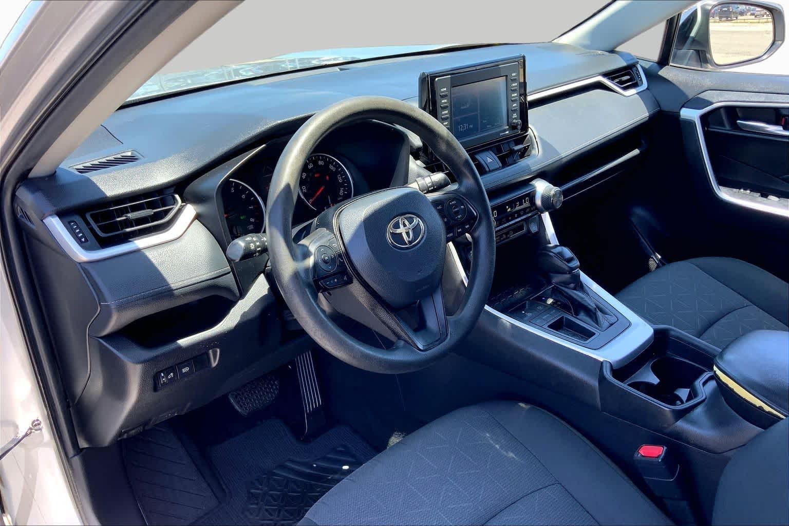 2021 Toyota RAV4 XLE Silver Sky Metallic at Group 1 Toyota Southwest