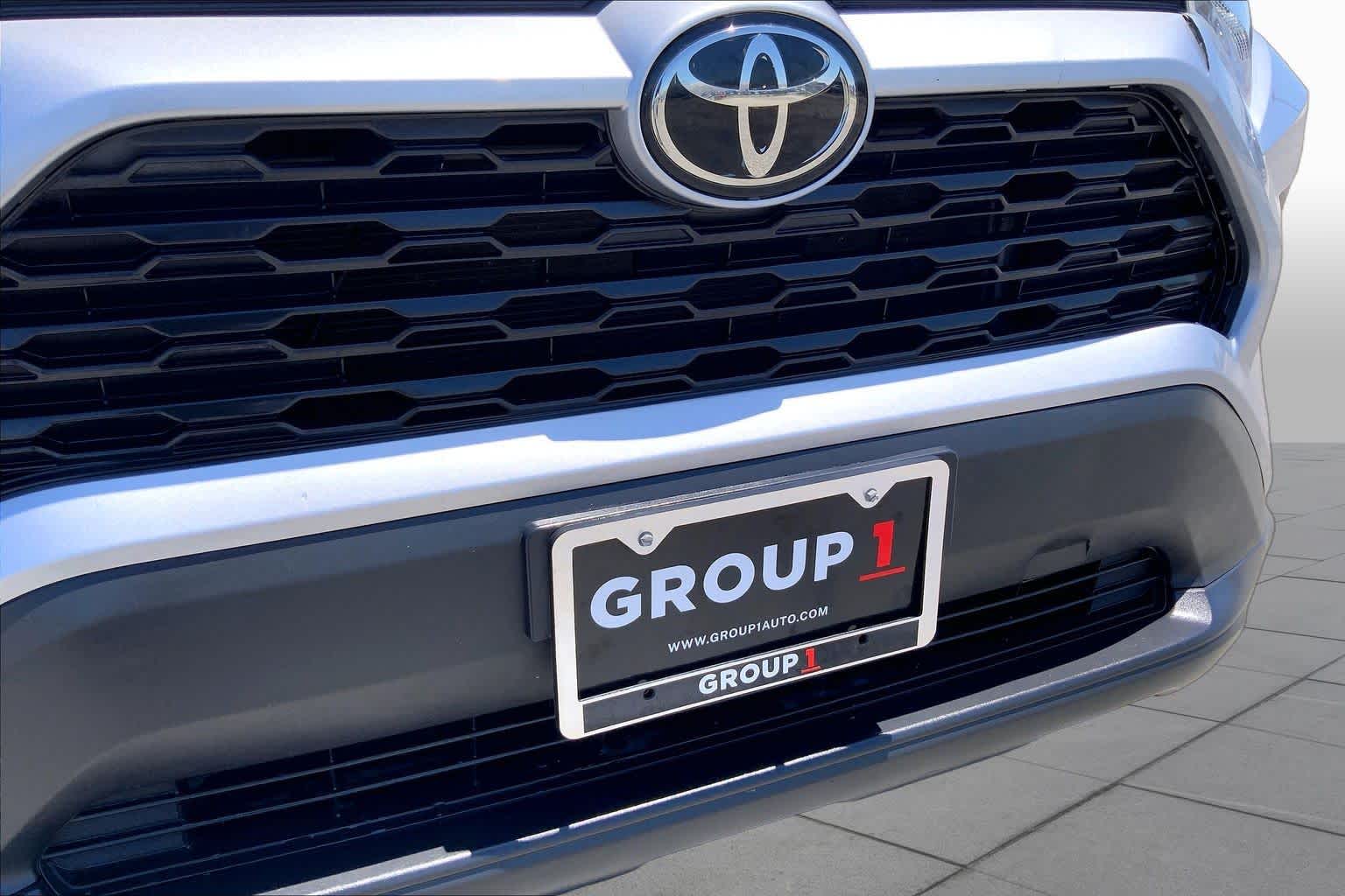 2021 Toyota RAV4 XLE Silver Sky Metallic at Group 1 Toyota Southwest