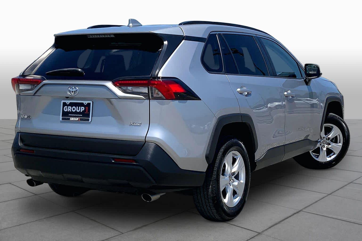 2021 Toyota RAV4 XLE Silver Sky Metallic at Group 1 Toyota Southwest