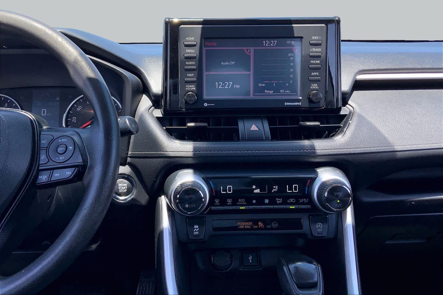 2021 Toyota RAV4 XLE Silver Sky Metallic at Group 1 Toyota Southwest