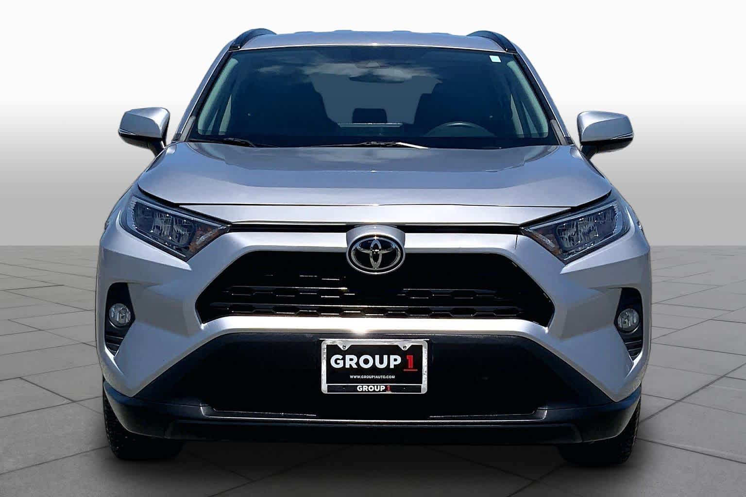 2021 Toyota RAV4 XLE Silver Sky Metallic at Group 1 Toyota Southwest
