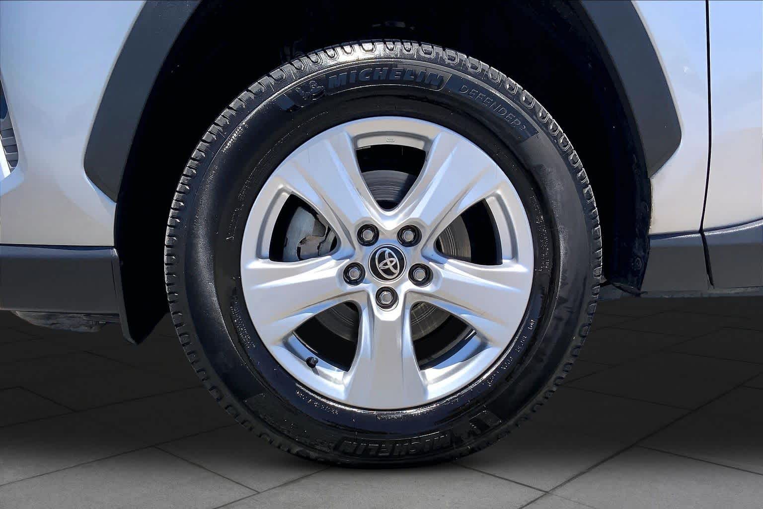 2021 Toyota RAV4 XLE Silver Sky Metallic at Group 1 Toyota Southwest