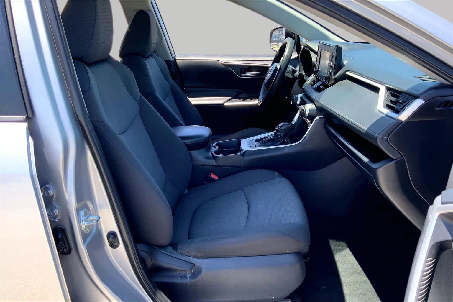 2021 Toyota RAV4 XLE Silver Sky Metallic at Group 1 Toyota Southwest