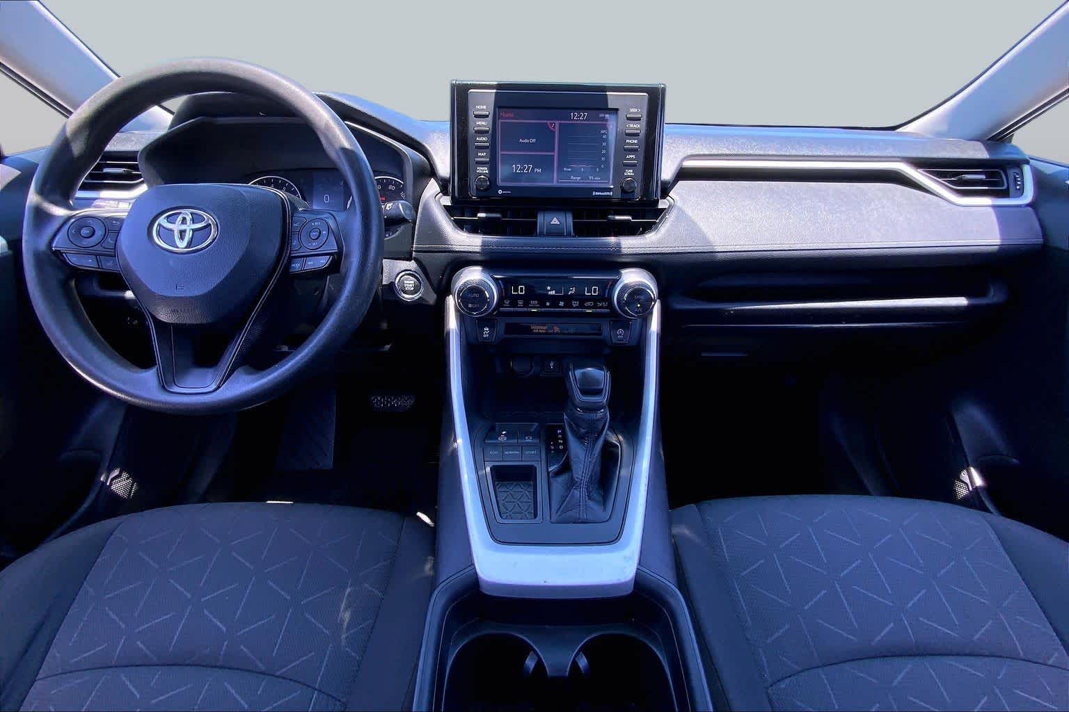 2021 Toyota RAV4 XLE Silver Sky Metallic at Group 1 Toyota Southwest