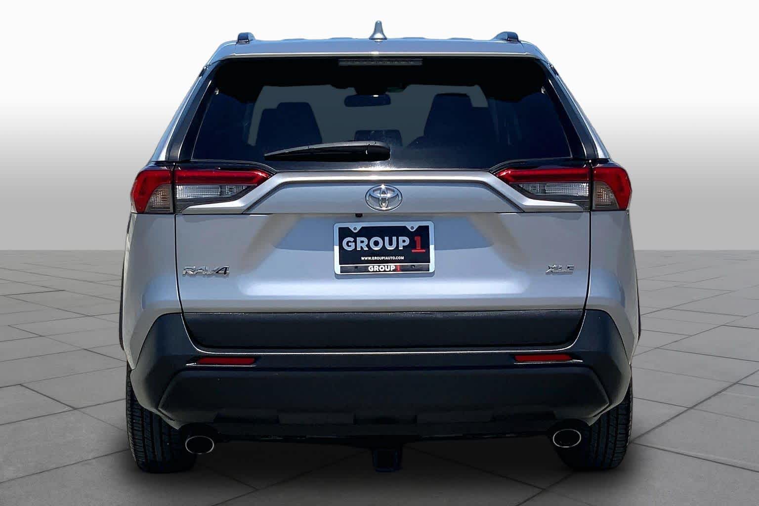 2021 Toyota RAV4 XLE Silver Sky Metallic at Group 1 Toyota Southwest