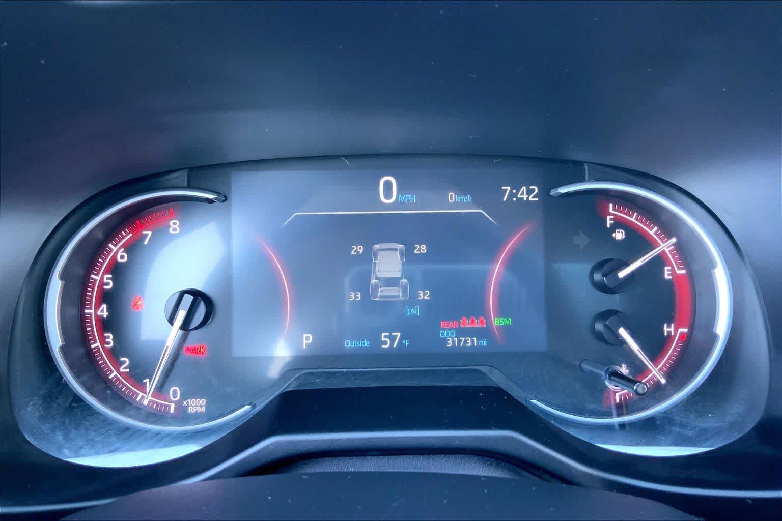 2025 Toyota RAV4 XLE Ruby Flare Pearl at Lexus Southwest Houston