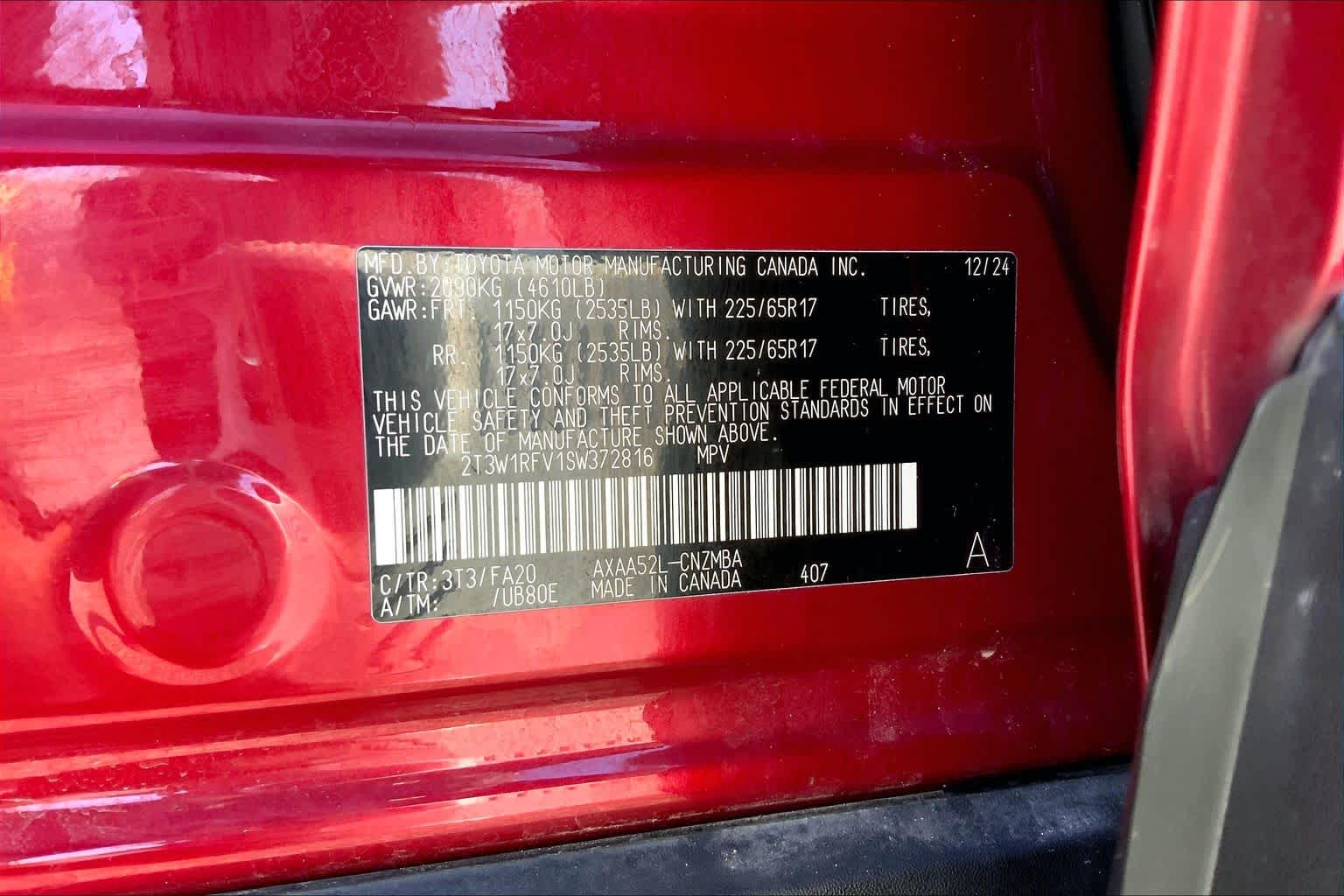 2025 Toyota RAV4 XLE Ruby Flare Pearl at Lexus Southwest Houston