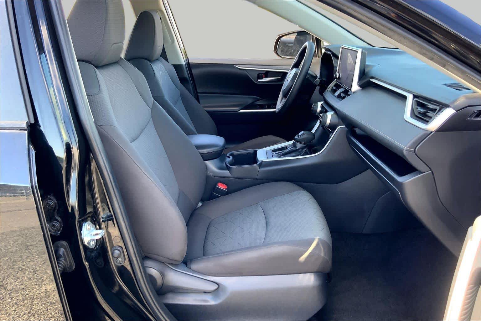 2025 Toyota RAV4 XLE Midnight Black Metallic at Group 1 Toyota Southwest