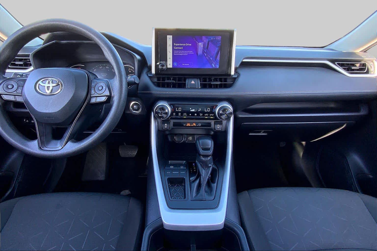 2025 Toyota RAV4 XLE Midnight Black Metallic at Group 1 Toyota Southwest