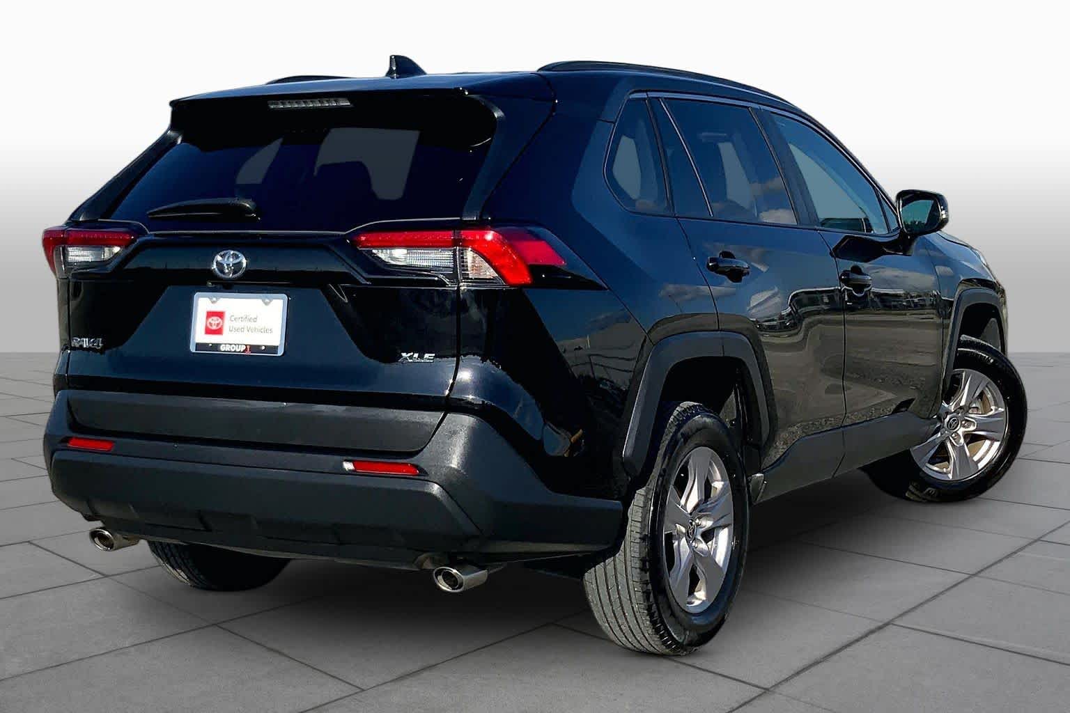 2025 Toyota RAV4 XLE Midnight Black Metallic at Group 1 Toyota Southwest