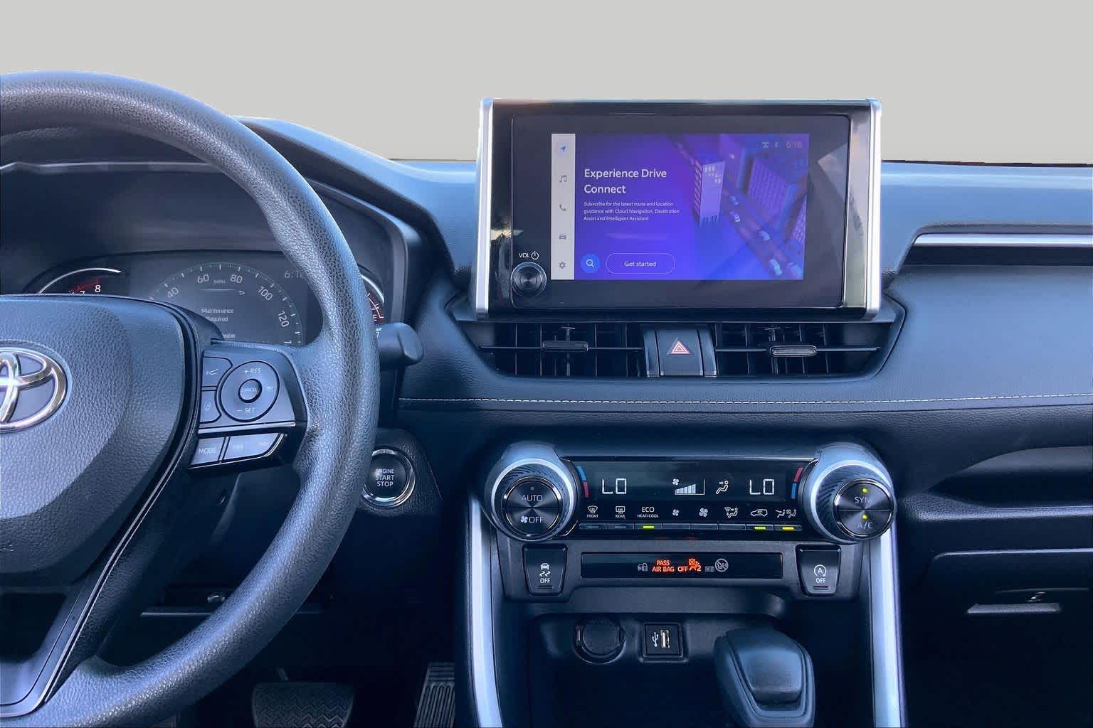 2025 Toyota RAV4 XLE Midnight Black Metallic at Group 1 Toyota Southwest