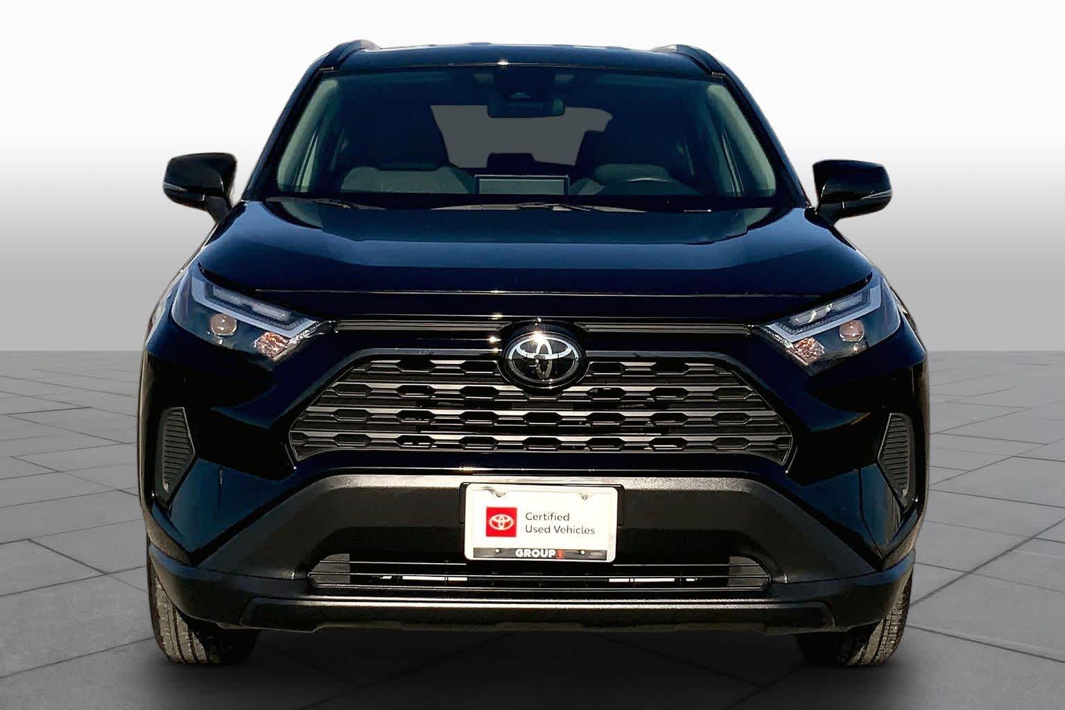 2025 Toyota RAV4 XLE Midnight Black Metallic at Group 1 Toyota Southwest
