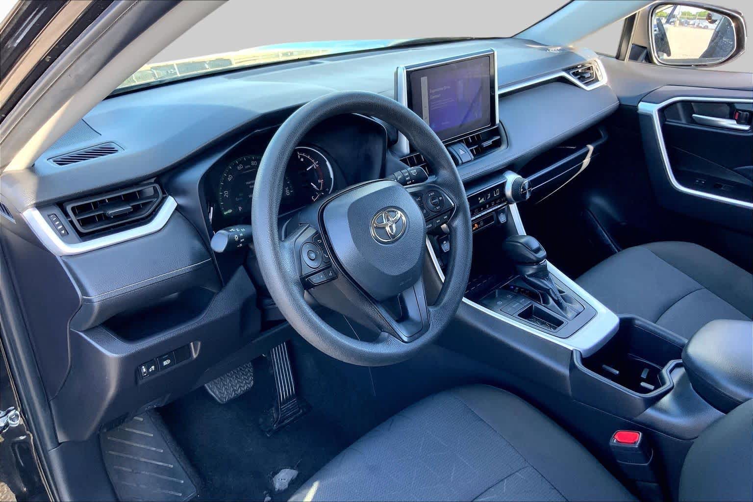 2025 Toyota RAV4 XLE Midnight Black Metallic at Group 1 Toyota Southwest