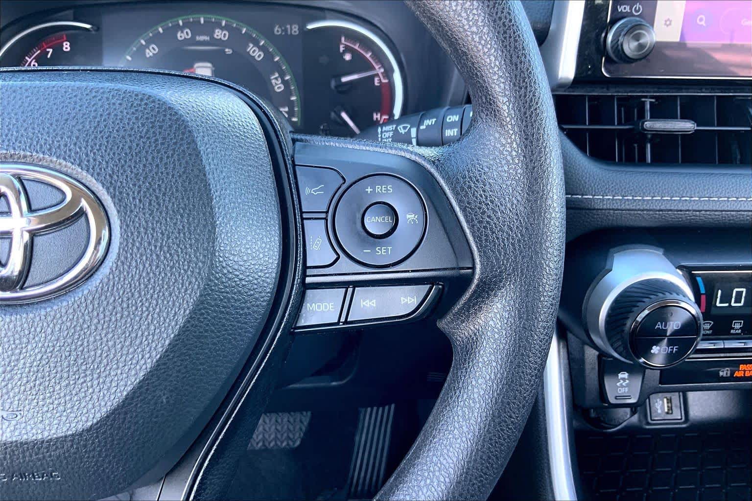 2025 Toyota RAV4 XLE Midnight Black Metallic at Group 1 Toyota Southwest