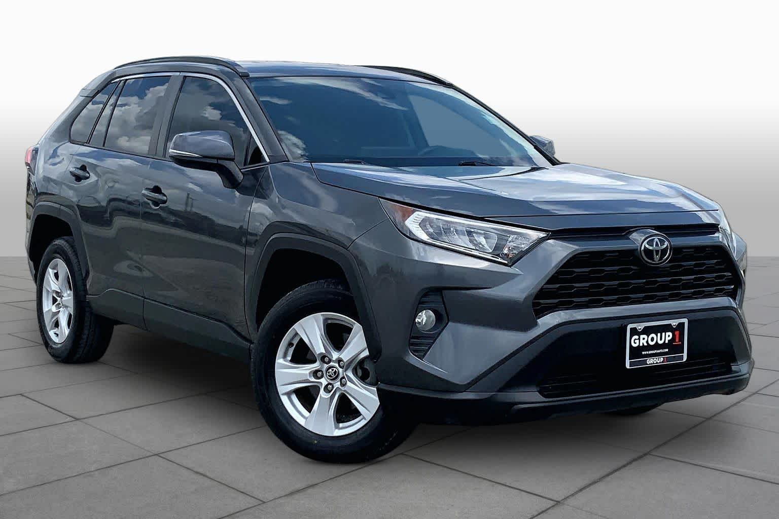 2020 Toyota RAV4 XLE Magnetic Gray Metallic at Group 1 Toyota Southwest