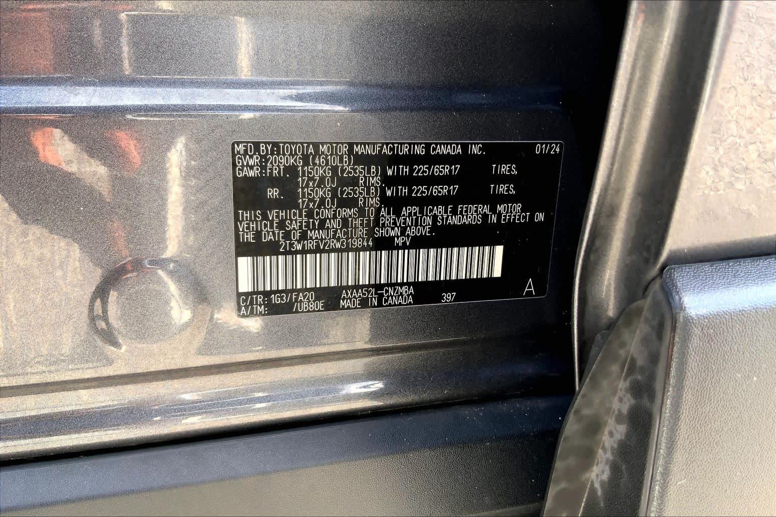 2024 Toyota RAV4 XLE Magnetic Gray Metallic at Group 1 Toyota Southwest