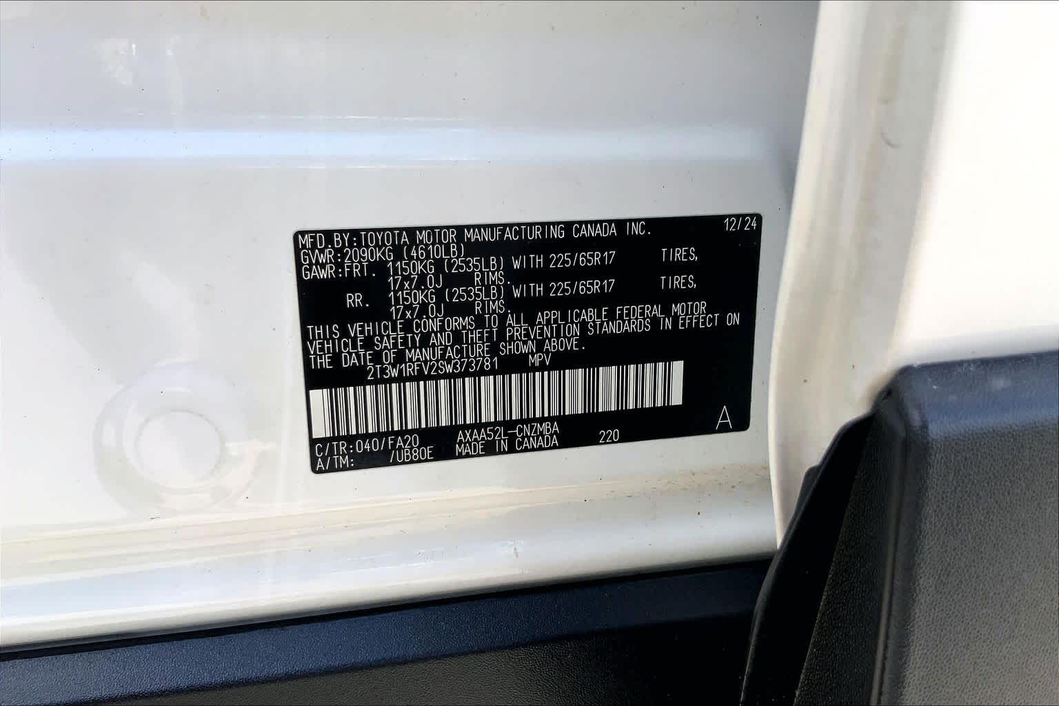 2025 Toyota RAV4 XLE Ice Cap at Group 1 Toyota Southwest