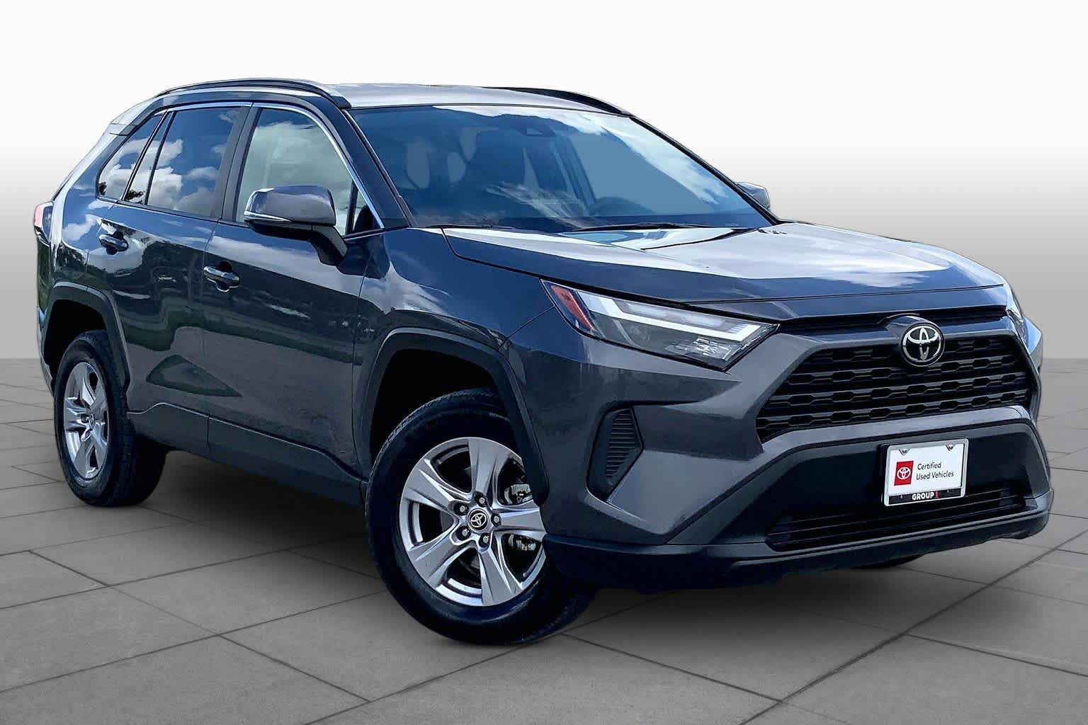 2025 Toyota RAV4 XLE Magnetic Gray Metallic at Group 1 Toyota Southwest