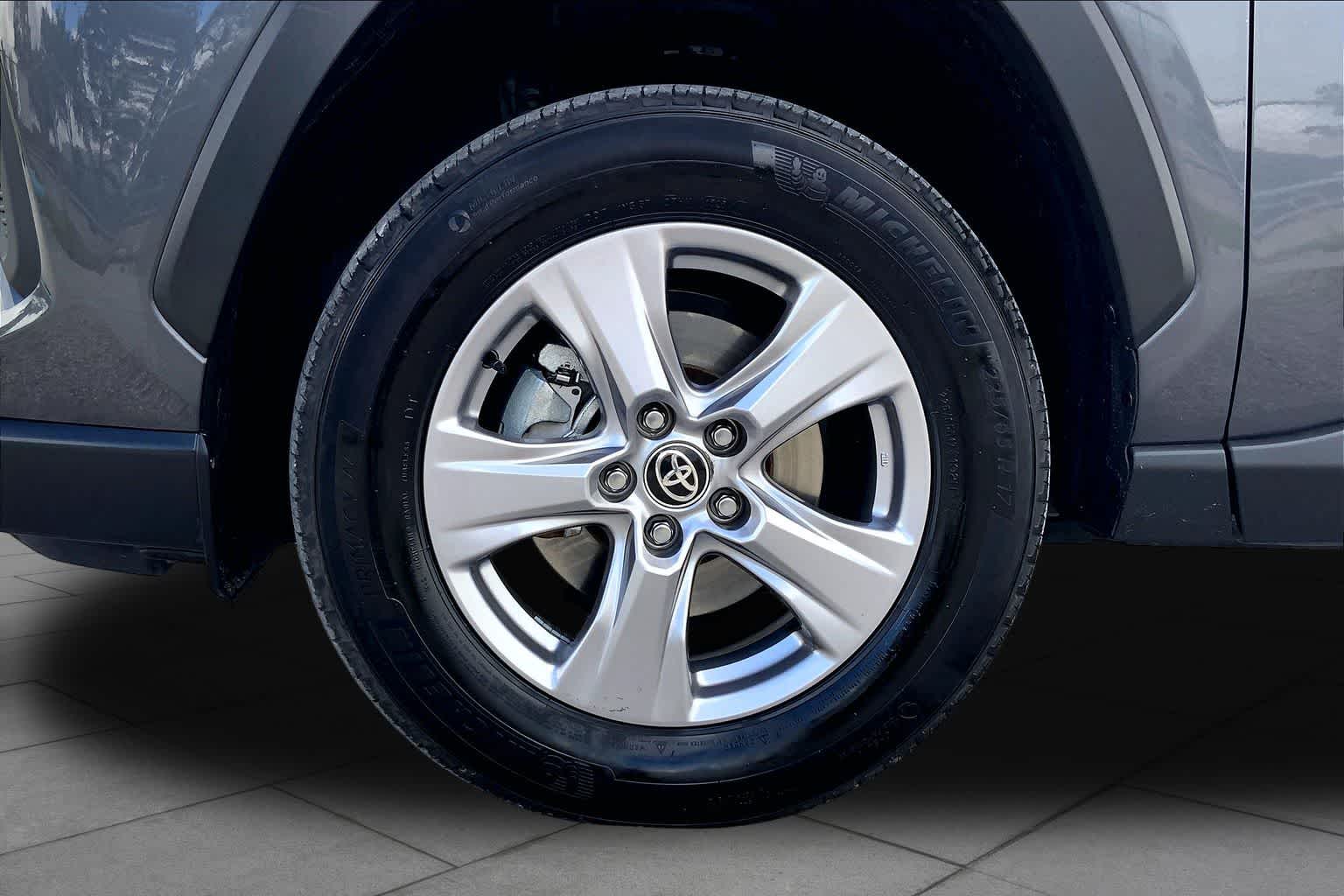 2025 Toyota RAV4 XLE Magnetic Gray Metallic at Group 1 Toyota Southwest