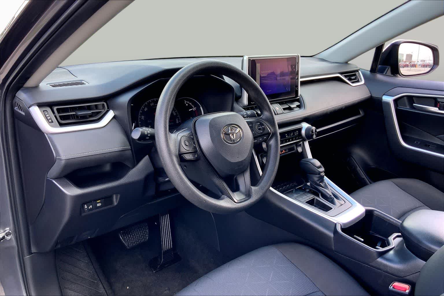 2025 Toyota RAV4 XLE Magnetic Gray Metallic at Group 1 Toyota Southwest
