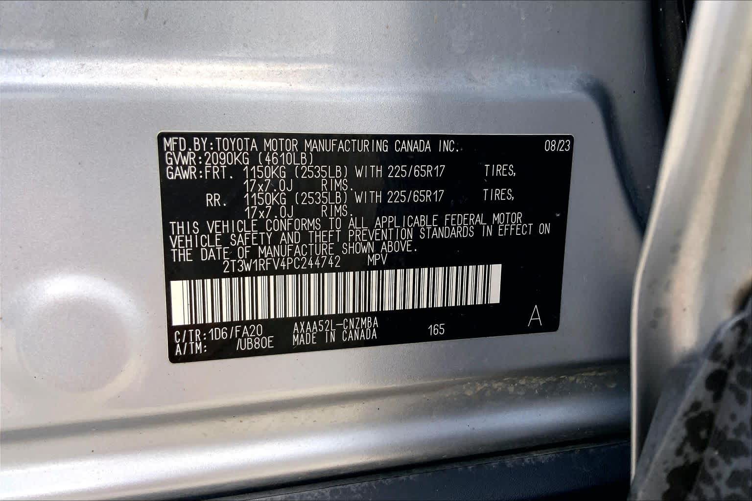 2023 Toyota RAV4 XLE Silver Sky Metallic at Group 1 Toyota Southwest