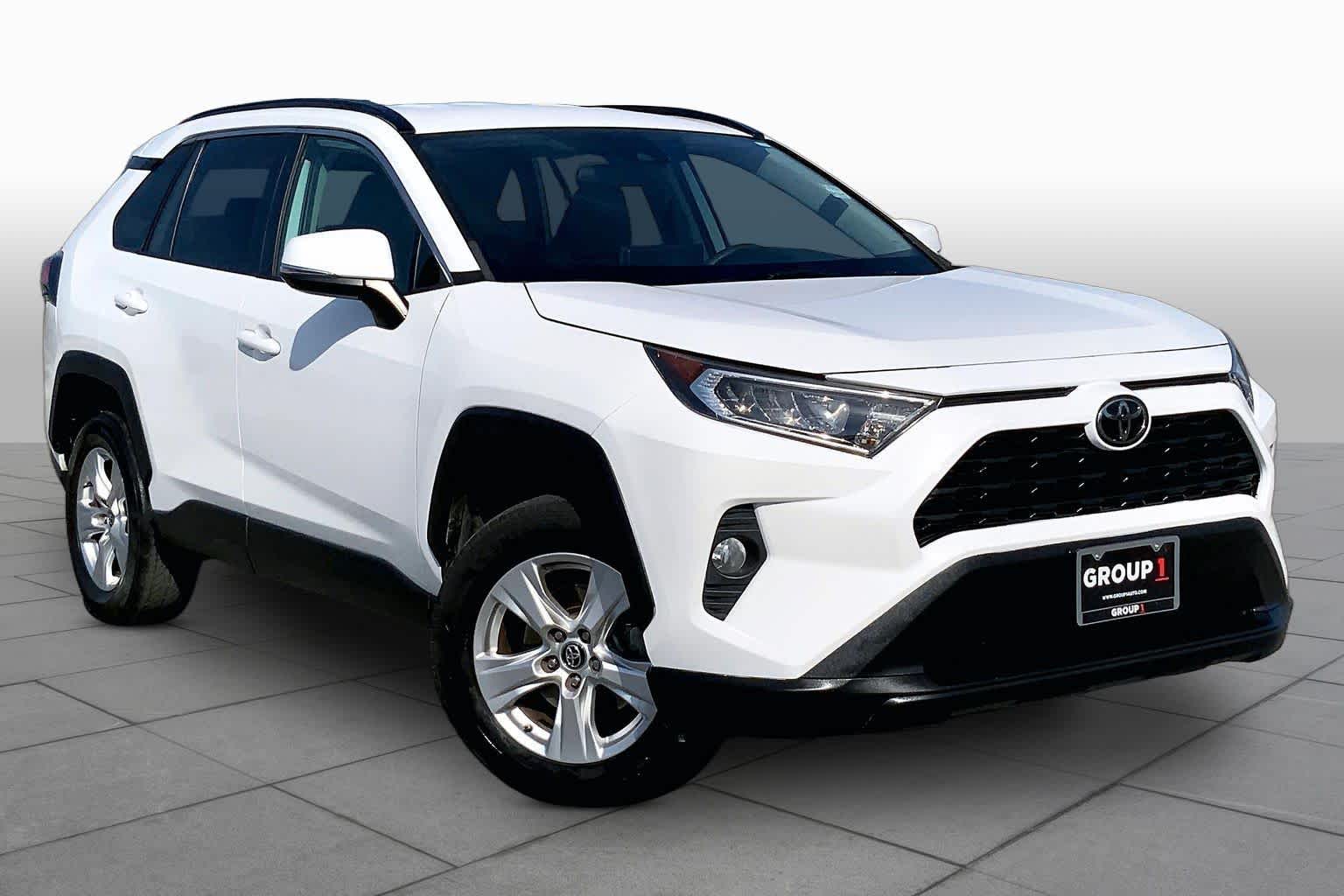 2021 Toyota RAV4 XLE Super White at Lexus Southwest Houston