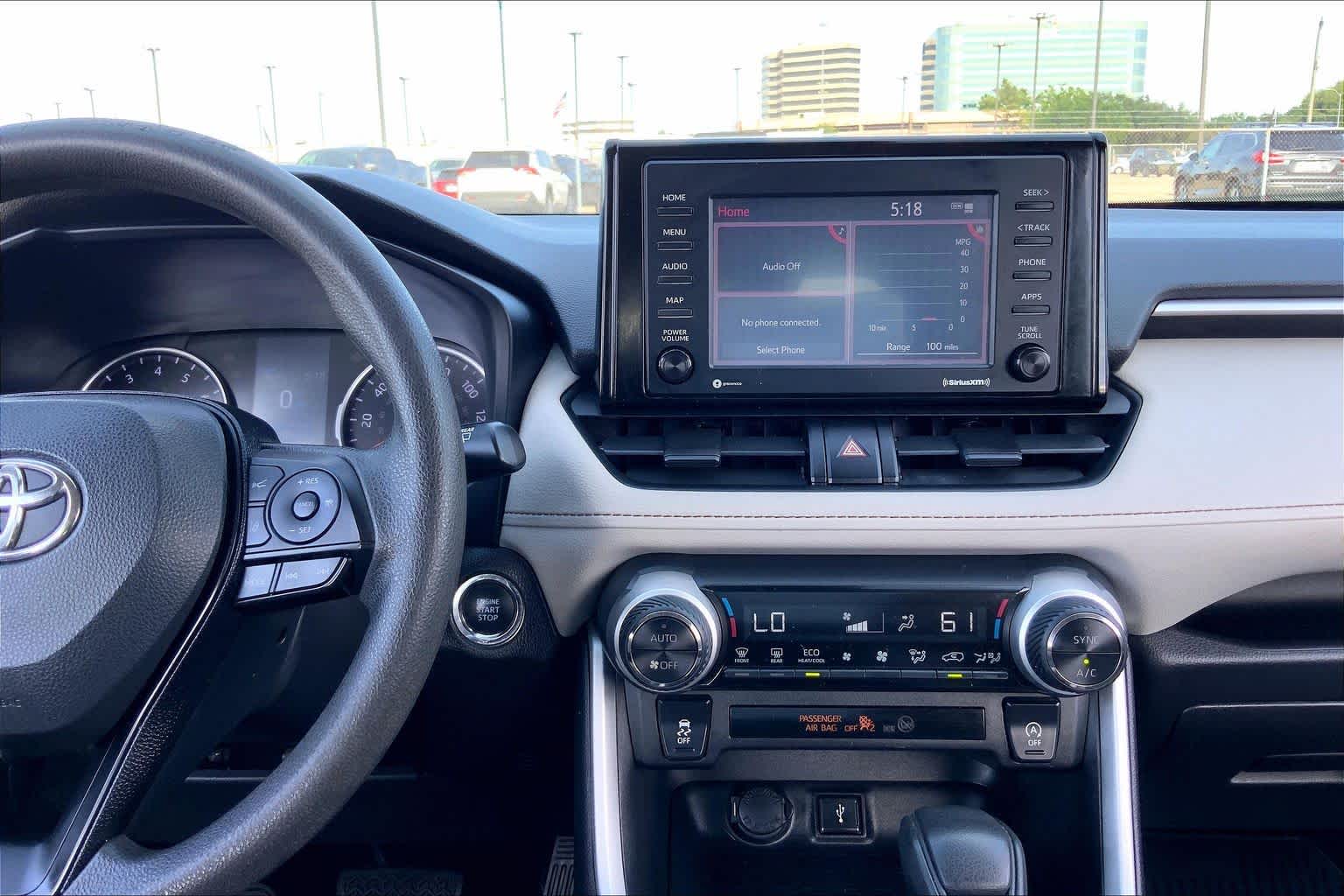 2021 Toyota RAV4 XLE Super White at Lexus Southwest Houston